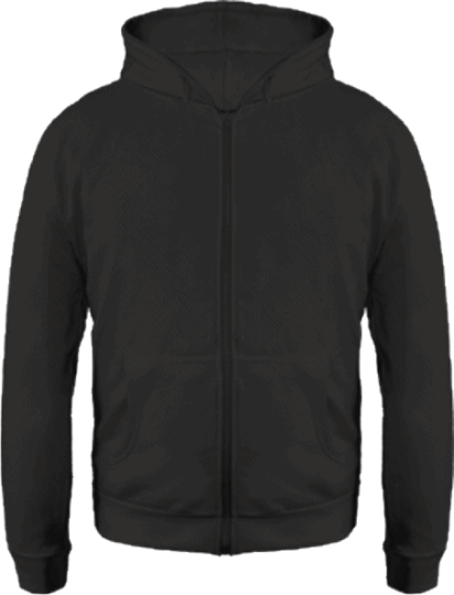 Hooded Jacket Black | XXL