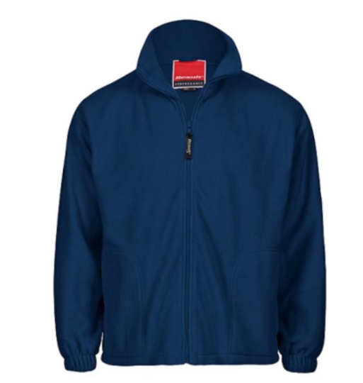 Full Zip Active Fleece Jacket  navy | XL