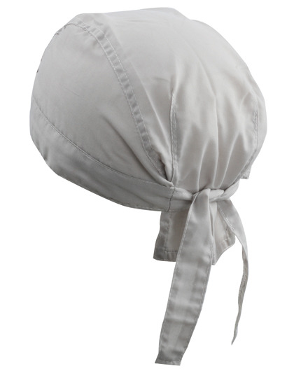 Kopftuch - Bandana Hat Light Grey